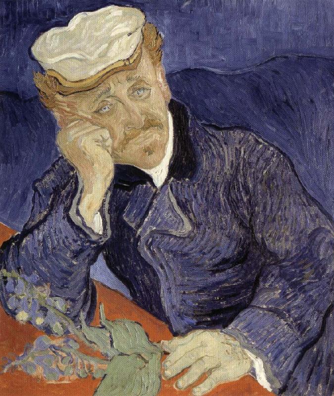 Vincent Van Gogh Portrait of Doctor Gachet France oil painting art